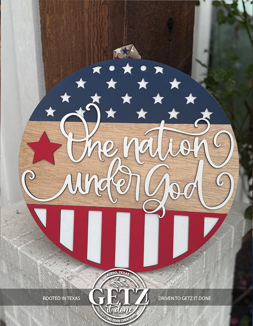 Décoration de porte « C’est la saison du baseball » – Panneau rond découpé au laser et fait main – Décoration de porte sportive – Cadeau pour les fans de baseball