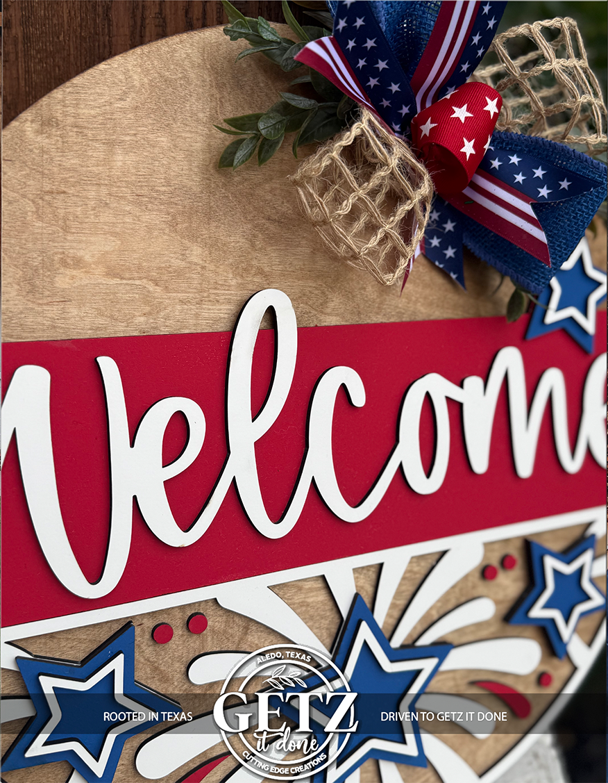 Colgador de puerta "Tis the Season Baseball" - Letrero redondo cortado a láser - Decoración deportiva para puerta de entrada - Regalo para fanáticos del béisbol