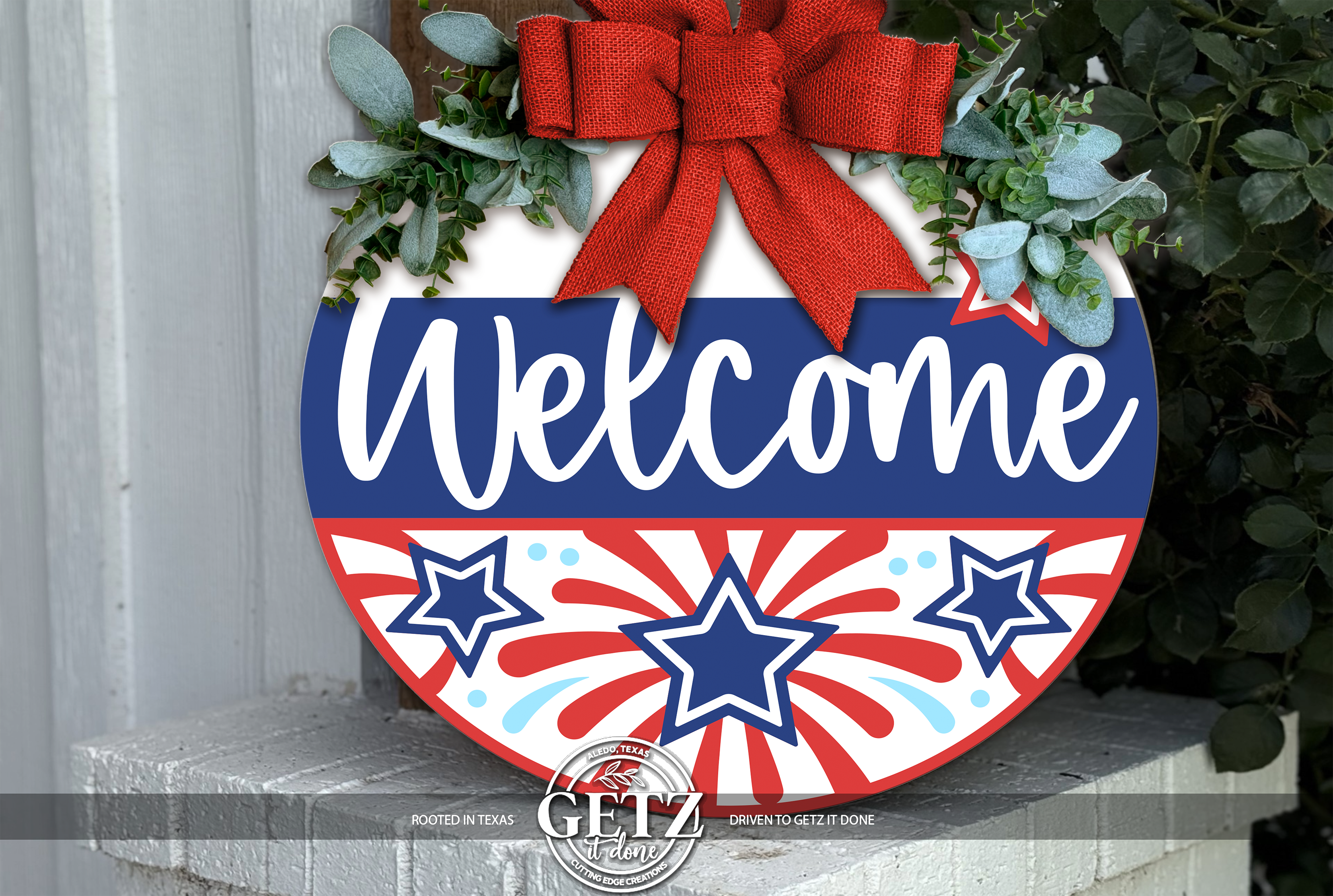 Colgador de puerta "Tis the Season Baseball" - Letrero redondo cortado a láser - Decoración deportiva para puerta de entrada - Regalo para fanáticos del béisbol