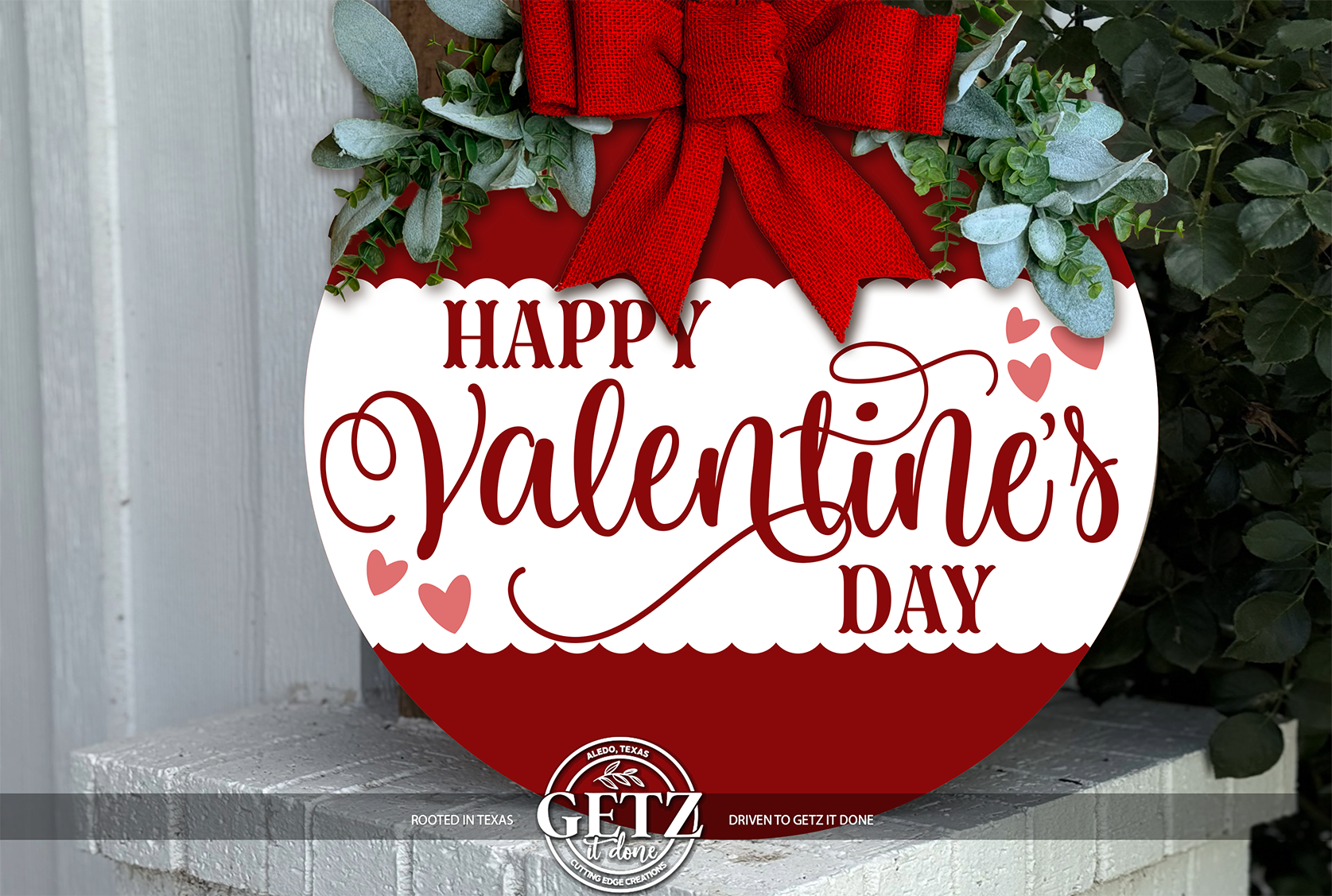 Colgador de puerta de San Valentín con diseño de abejas • Decoración de San Valentín con abejas • Letrero de puerta de San Valentín • Decoración de puerta con abejas de miel • Puerta de entrada de San Valentín