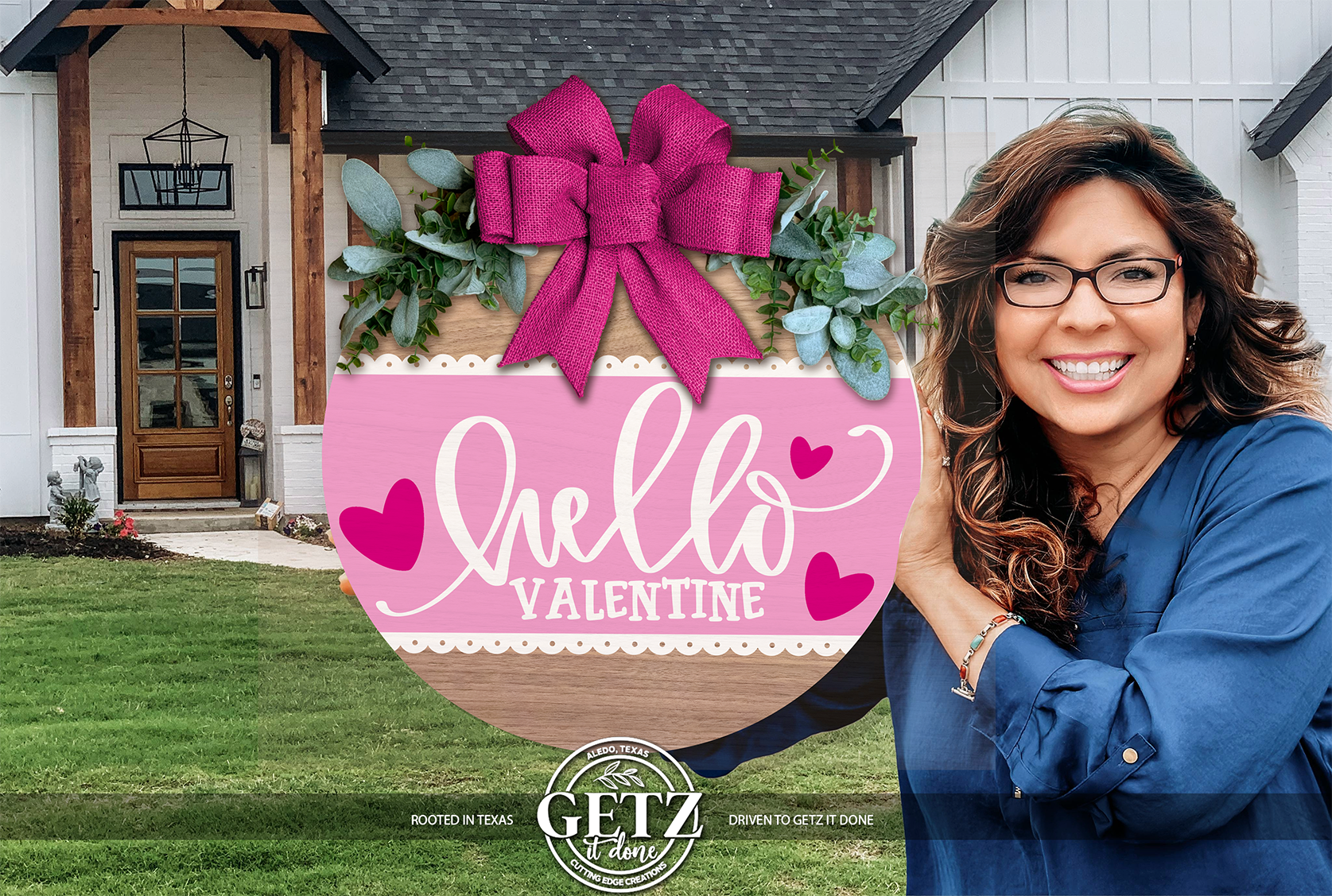 Colgador de puerta de San Valentín con diseño de abejas • Decoración de San Valentín con abejas • Letrero de puerta de San Valentín • Decoración de puerta con abejas de miel • Puerta de entrada de San Valentín