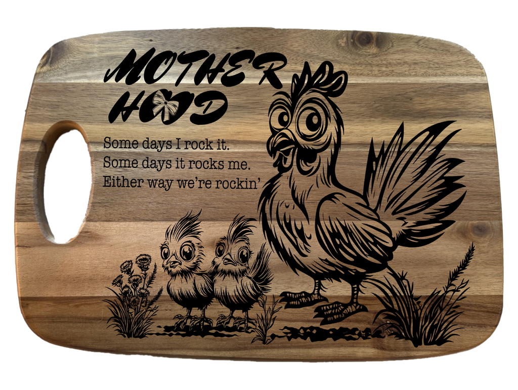 Planche à charcuterie gravée au laser | 35 x 27 cm | Plateau de service pour fromages et charcuteries | Idéal pour recevoir, une pendaison de crémaillère, un mariage ou comme cadeau