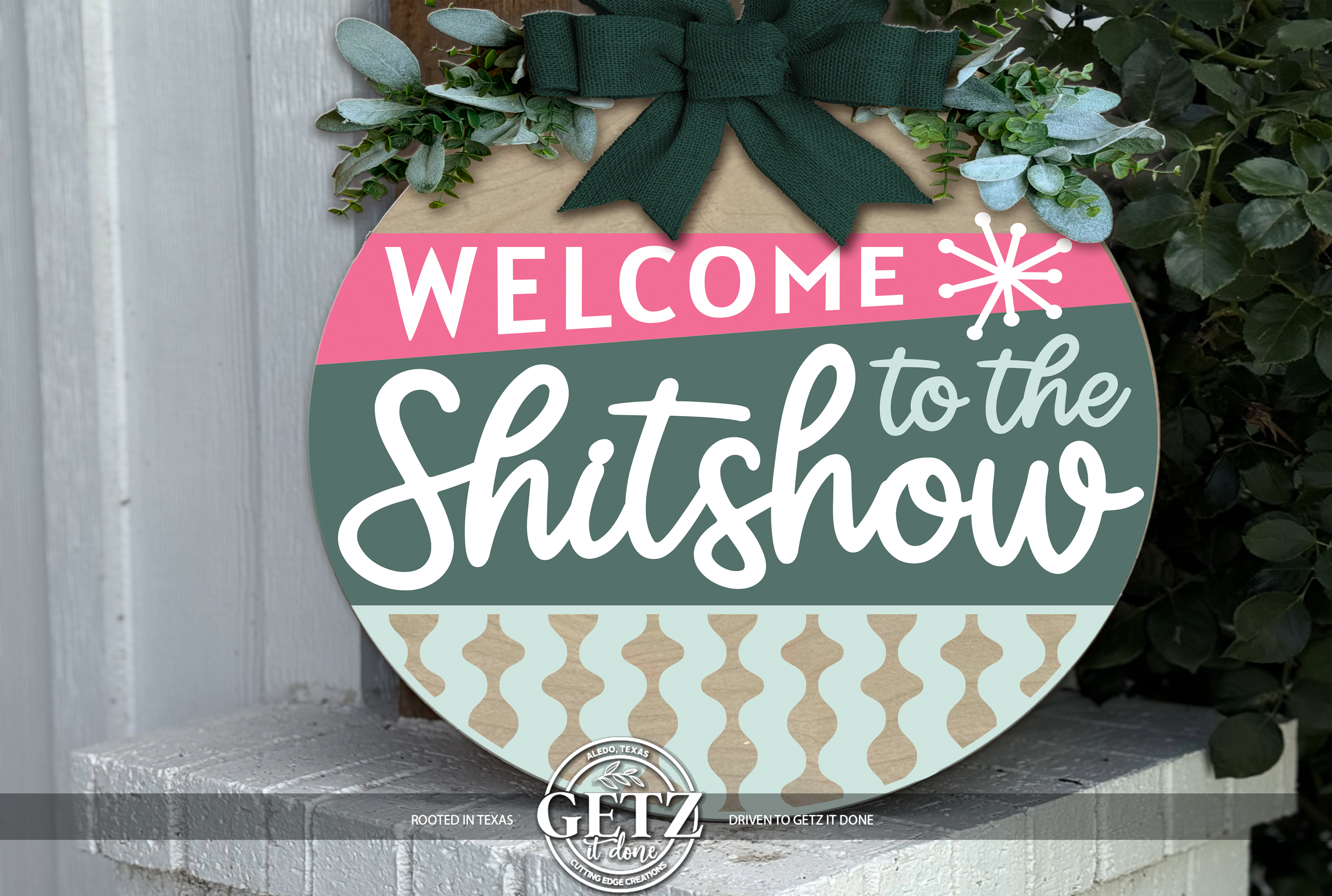 Colgador de puerta de San Valentín con diseño de abejas • Decoración de San Valentín con abejas • Letrero de puerta de San Valentín • Decoración de puerta con abejas de miel • Puerta de entrada de San Valentín