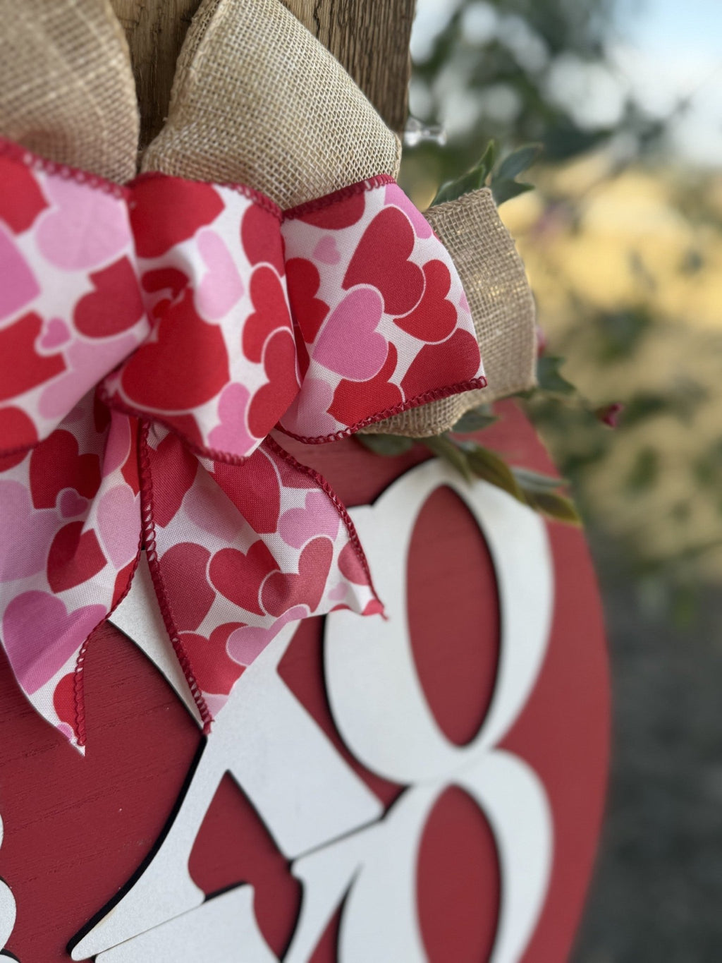 XOXO Y’all Valentine Door Hanger • Valentine Front Door Decor • Southern Valentine Sign • Pink Red Heart Door Sign - 3D Layered Wood Door Sign by Getz It Done Studio